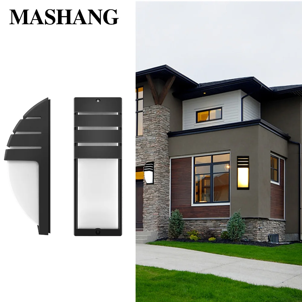 

Outdoor Wall Lamp LED light Waterproof Aluminum AC90-260V Garden lights Sconce for garden decoration Pathway Outdoor Lighting