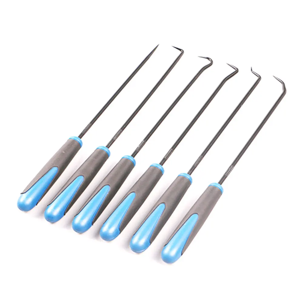 

6pcs Car Pick and Hook Set O Ring Oil Seal Gasket Puller Remover Craft Hand Tool Car Repair Tools