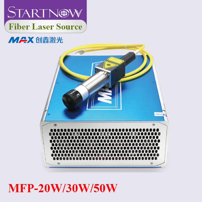 Макс 20W 30W 50W Q-switched GQM 1064nm МФУ импульсный волоконный лазерный источник для оптоволоконных кабелей металла маркировочная машина сварочный аппарат MFP-20 MFP-30 MFP-50
