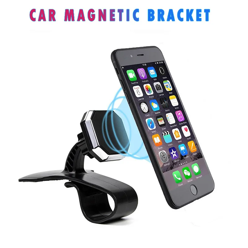 

Magnetic Car Phone Holder Vehicle Bracket Instrument Panel GPS Holder for Smartphone in Car