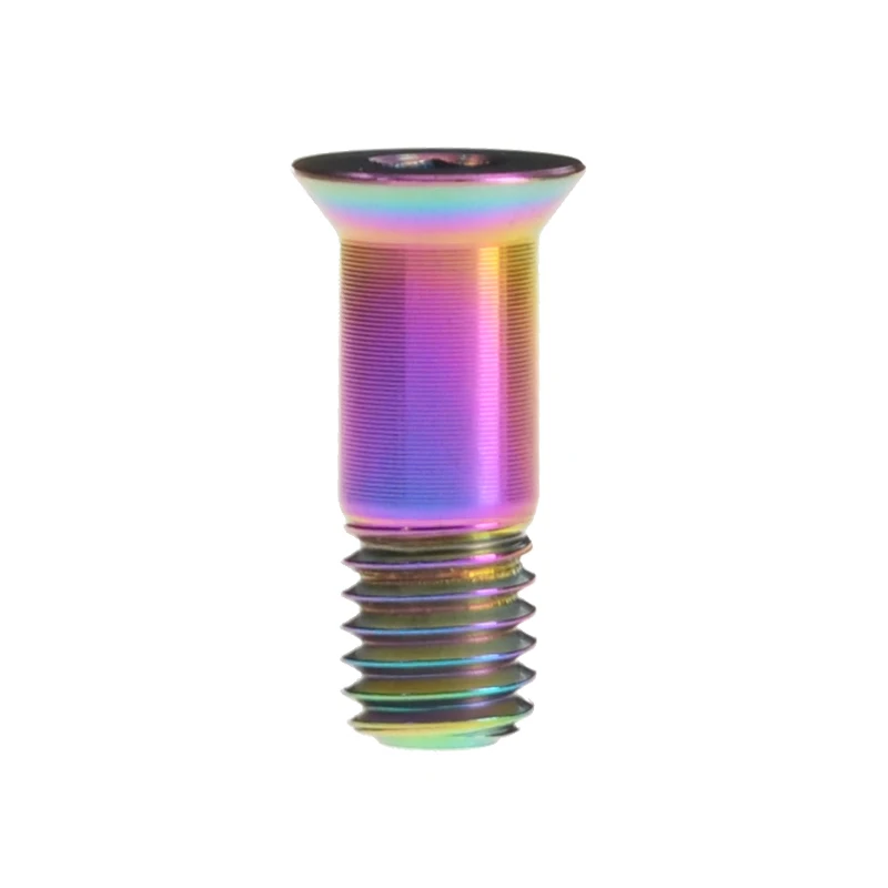 Xingxi Ti титановый M5x14.5mm направляющий колесный винт велосипедный задний