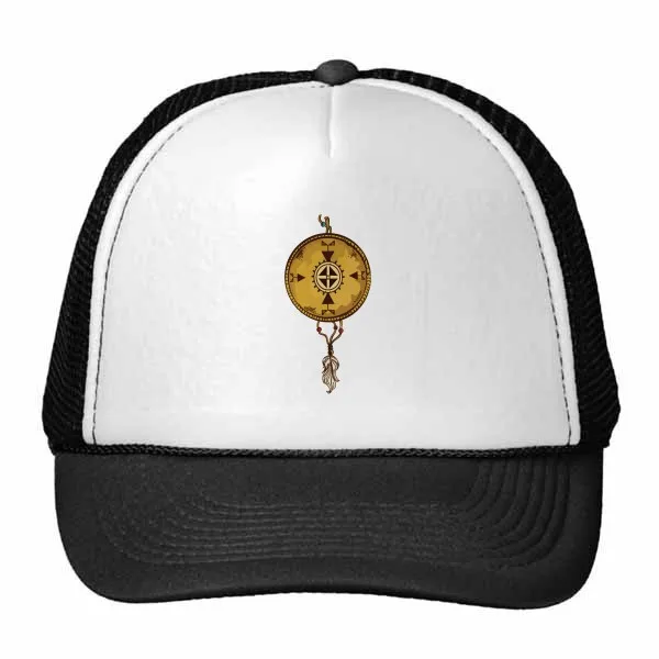 

Traditional American Indian Inspired Sacrifice To Trucker Hat Baseball Cap Nylon Mesh Hat Cool Children Hat Adjustable Cap Gift