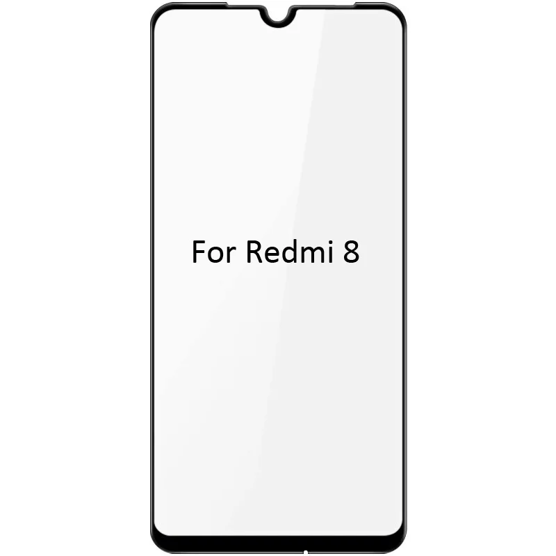 Black Imak Pro+ полноэкранная панель из клеевого закаленного стекла для Xiaomi Redmi Note 8 Pro 8T 8A Олеофобная - Цвет: Black