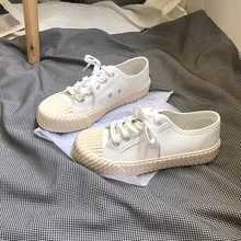 

2021 New Shoes Women Sneakers Canvas Shoes Classics Style Woman Flats Casual Low Cut Fashion Lace-up Vulcanize Shoes Breathable