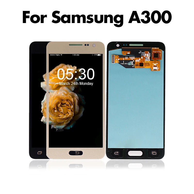 AMOLED ЖК-дисплей для Samsung Galaxy A3 2015 A300 A3000 A300F A300M + дигитайзер сенсорного экрана в
