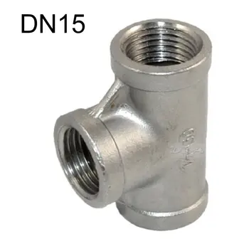 

3 way Female Threaded Pipe Fitting 304 Stainless steel 304 materials NPT NEW Threaded pipe joint 1 Piece