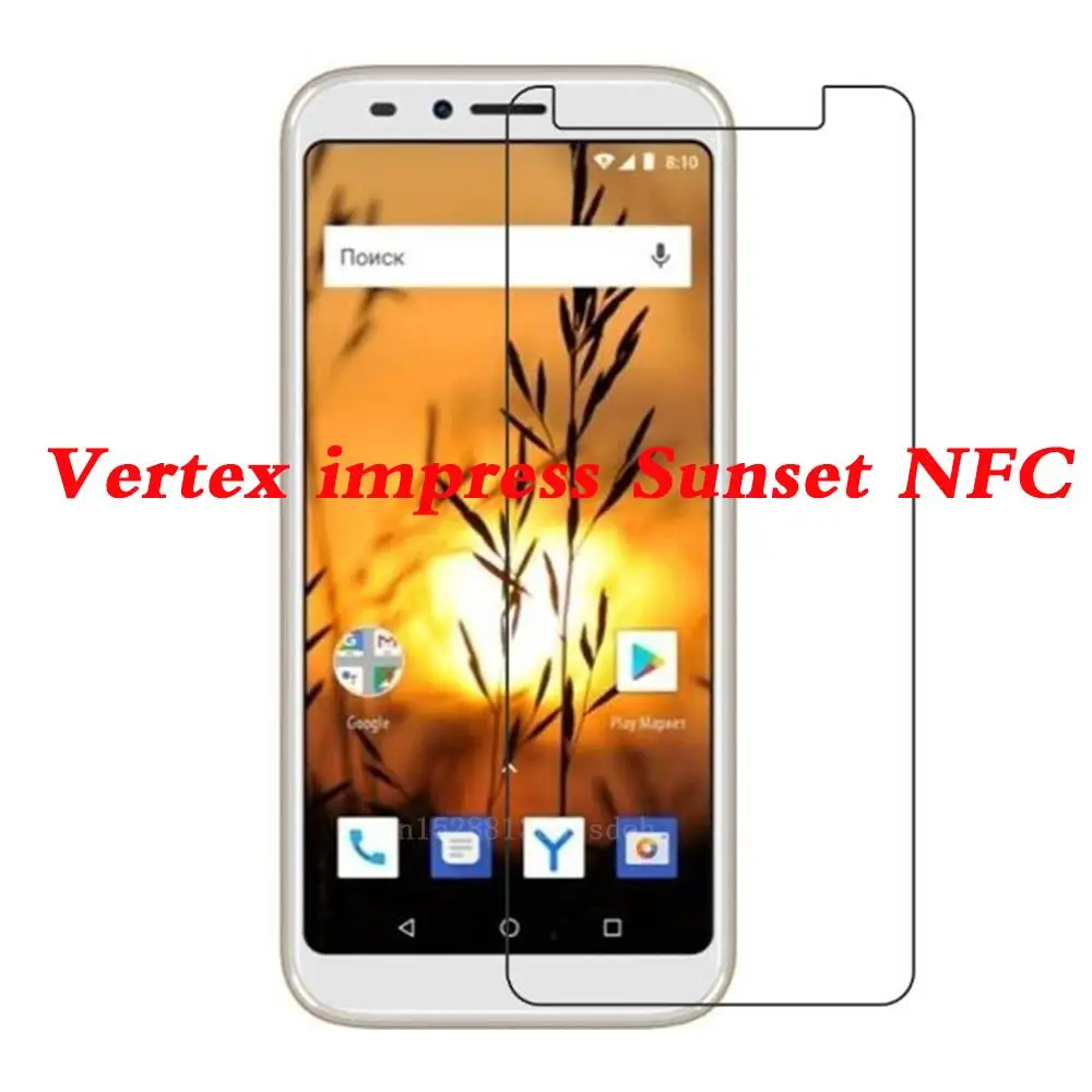

2.5D 9H Tempered Glass Vertex Impress Sunset NFC Screen Protector Glass On The Vertex Impress Sunset NFC Protective Film Glass