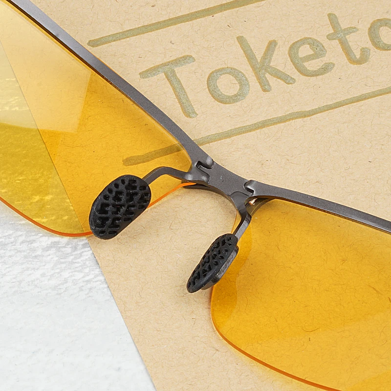 Toketorism антибликовые желтые очки ночного видения для вождения автомобиля мужские и женские солнцезащитные очки Y3043