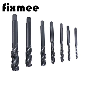 

7pcs Nitriding Spiral Hand Thread Tap Metric Hand Screw M3 M4 M5 M6 M8 M10 M12