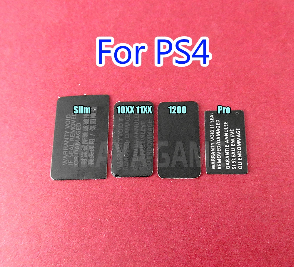 10 шт./лот для PS4 slim консоли этикетка наклейка Корпус оболочка этикетки уплотнения ps4 2000 1000 1100 1200 pro