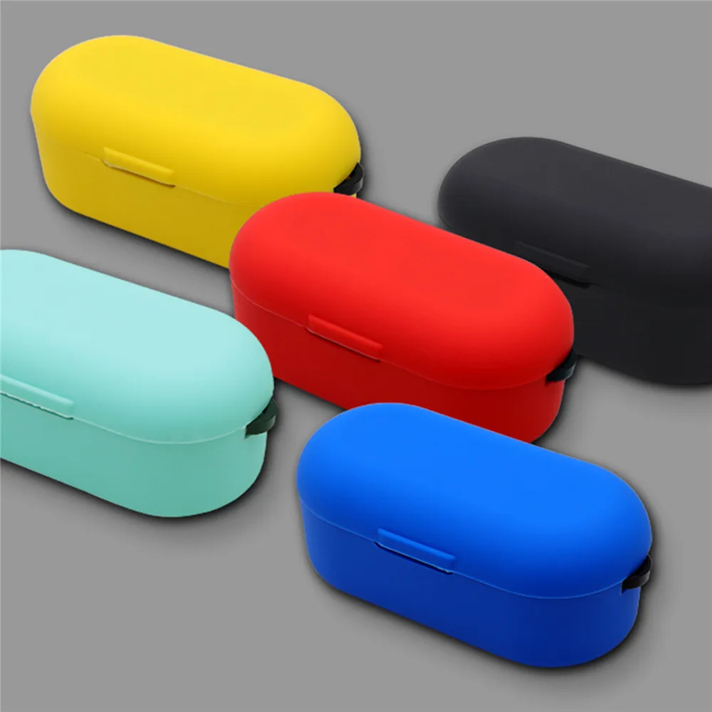 

Silicone Protective Cover Case for TOZO T10 Wireless Earphones Bluetooth 5.0 Headphones Charging Box Shockproof Carrying Case