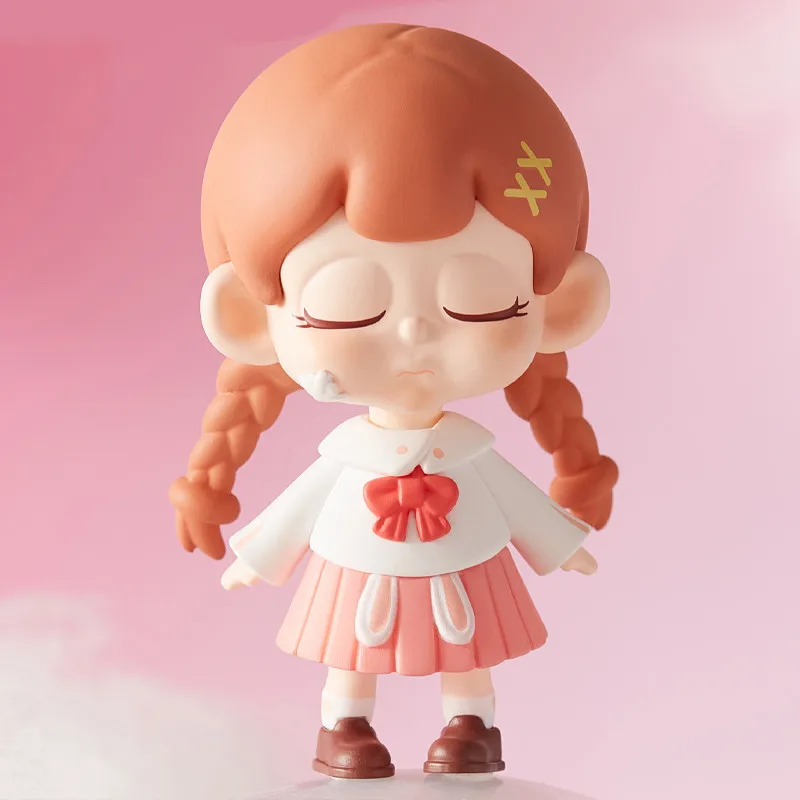 Kawaii Tata'S Birthday Blind Box Giocattoli Figura Action Caja Sorpresa Scatola A Sorpresa Borsa A Marsupio Modello Carino Bambola Per Ragazze Regalo 