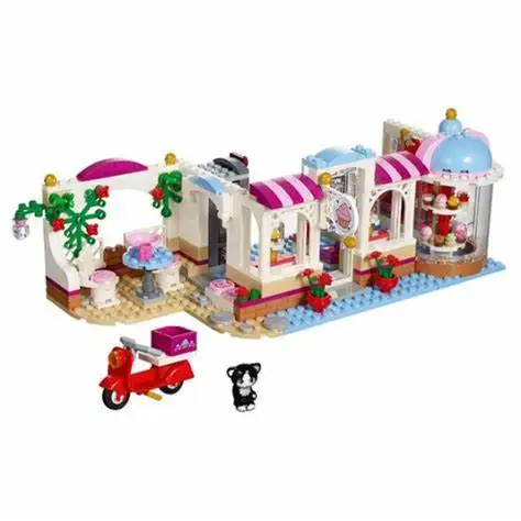 

01017 BELA 10606 Puppy Parade Building Blocks Figures Model Bricks Girls Dog Car Toys Compatible Legoes 41301 micro block
