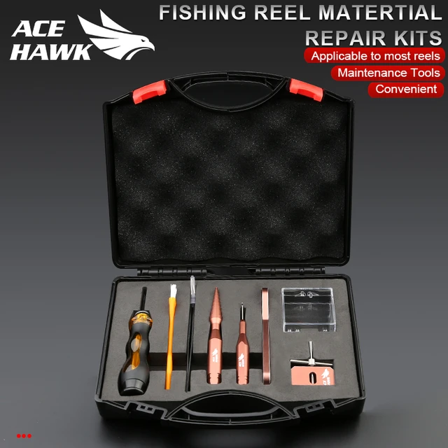 Ace Hawk DIY Baitcasting Fishing Reel Matertial Repair Kits Combo