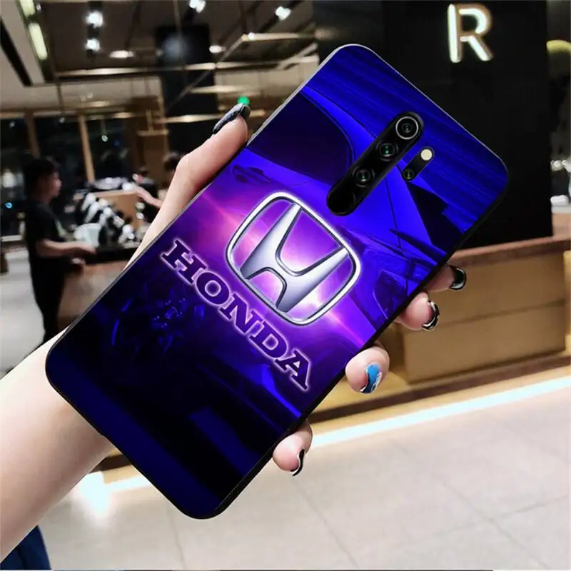 Автомобильный брендовый чехол для Honda роскошный уникальный телефона Redmi Note 9 8 8T 8A 7