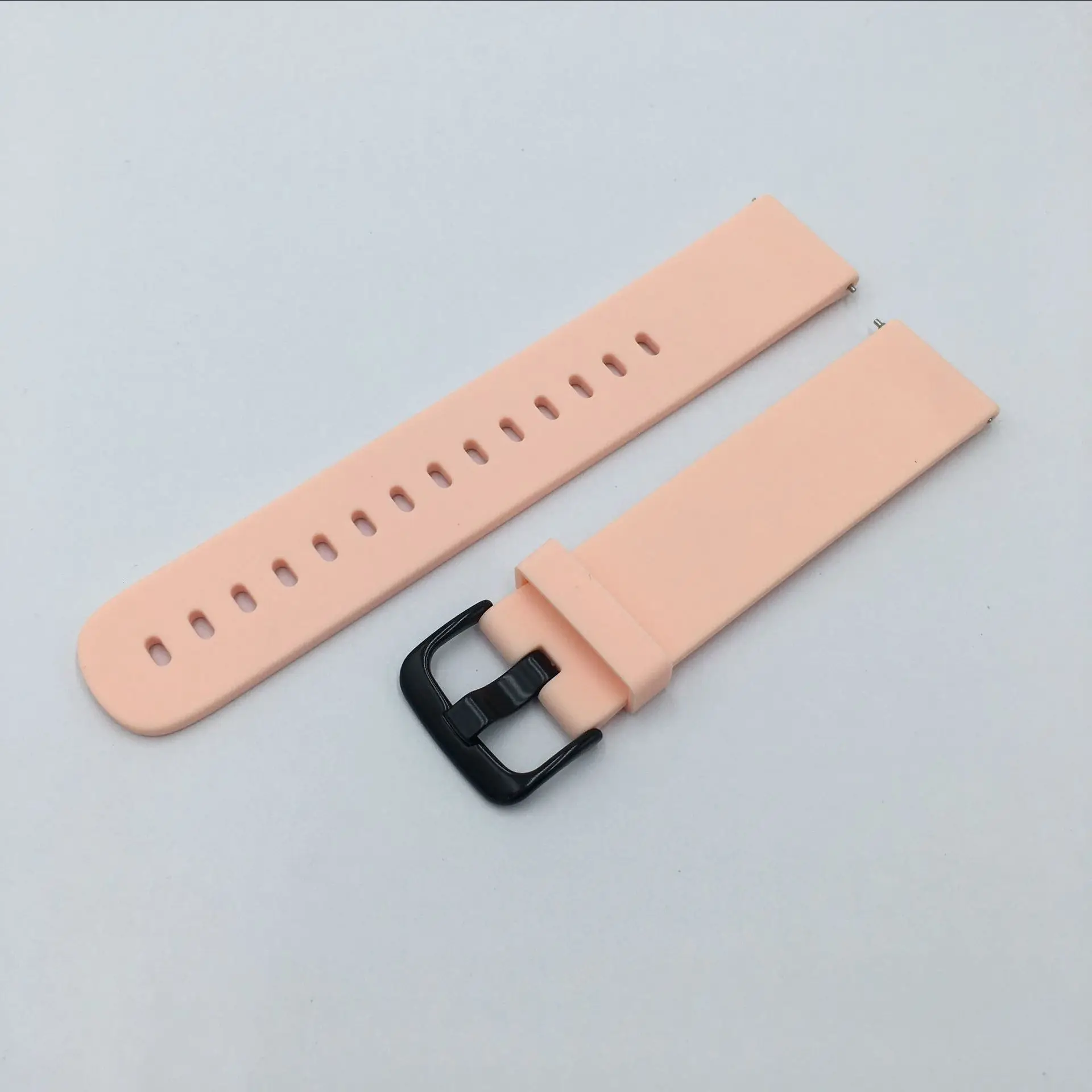 Duszake силиконовый спортивный ремешок для Amazfit Bip Xiaomi Huami умные часы 20 мм сменный Браслет умные аксессуары