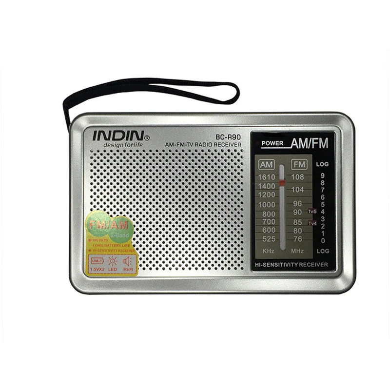 Портативный многоцелевой AM/FM подарок Бестселлер радио для пожилых людей FM USb 5 8