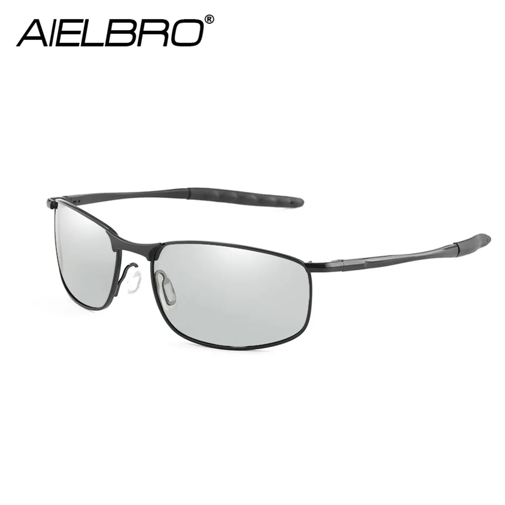 

Солнцезащитные очки Мужские фотохромные, поляризационные, для дневного и ночного видения, для вождения, мужские очки для вождения