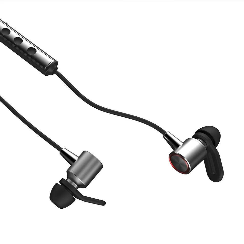 S60 Sport BT Earphone Running Sweatproof Headset Stereo Sound Wire Control Lodestone Earphone
