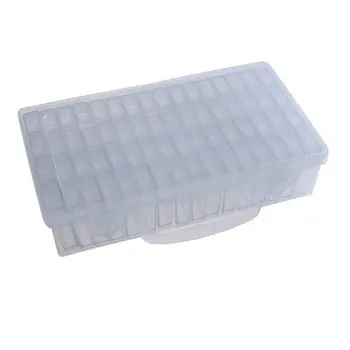 

Storage Box Case Holder Container Pills Jewelry Box Nail Art Tips 64 Grids Organizer Nail Art Tips Box