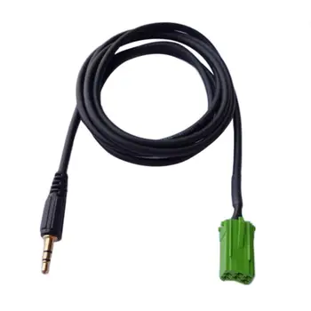 

Female Jack AUX Audio Cable Adapter Line Stereo MP3 Mini 6P For Renault