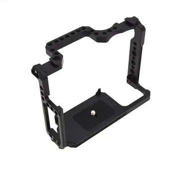 

Metal Camera Video Shooting Rig Cage with 1/4'' Screw Holes 3/8'' Screw Holes for Canon 5D Mark II III IV 5Ds