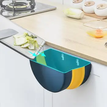 

multi foldable Trash Can PP Hanging Storage Box Space saving large capacity for car kitchen bathroom Toilet Waste Clean up