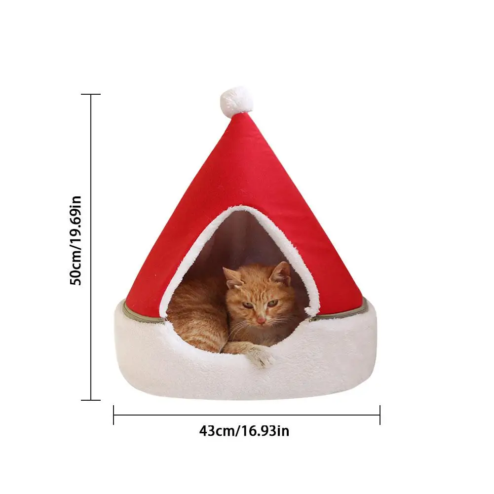 Распродажа, домик для домашних животных, собачья кровать, питомник, щенок, пещера, теплая спальная кровать, форма елки, зимняя теплая кровать для кошек, клетка для собак, Cama Para
