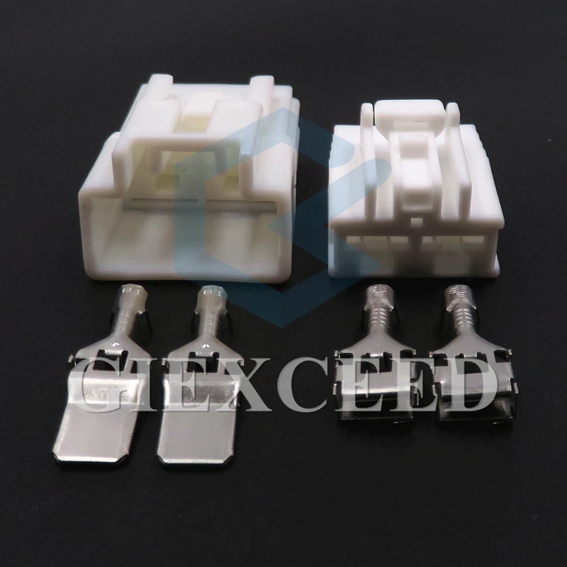 

2 Sets 2 Pin 6098-1278 Auto Electrical Large Current Wiring Connector 7.8 Series 6098-1104 Automobile Male Female Socket
