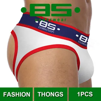

bikini 85 Sexy Gay Underwear Men Thong men thongs and g strings sissy panties jockstrap mens string lingerie BS146 2020