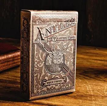 

ANTLER BUCK TWINS Playing Cards 88*63mm Paper Magic Category Poker Cards for Professional Magician