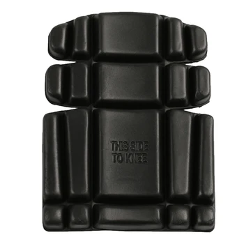 

1pair Insert Type Pain Relief Workplace Safety Leg Protective Comfort Guard Brace Work Trouser Thickened EVA Black Knee Pads