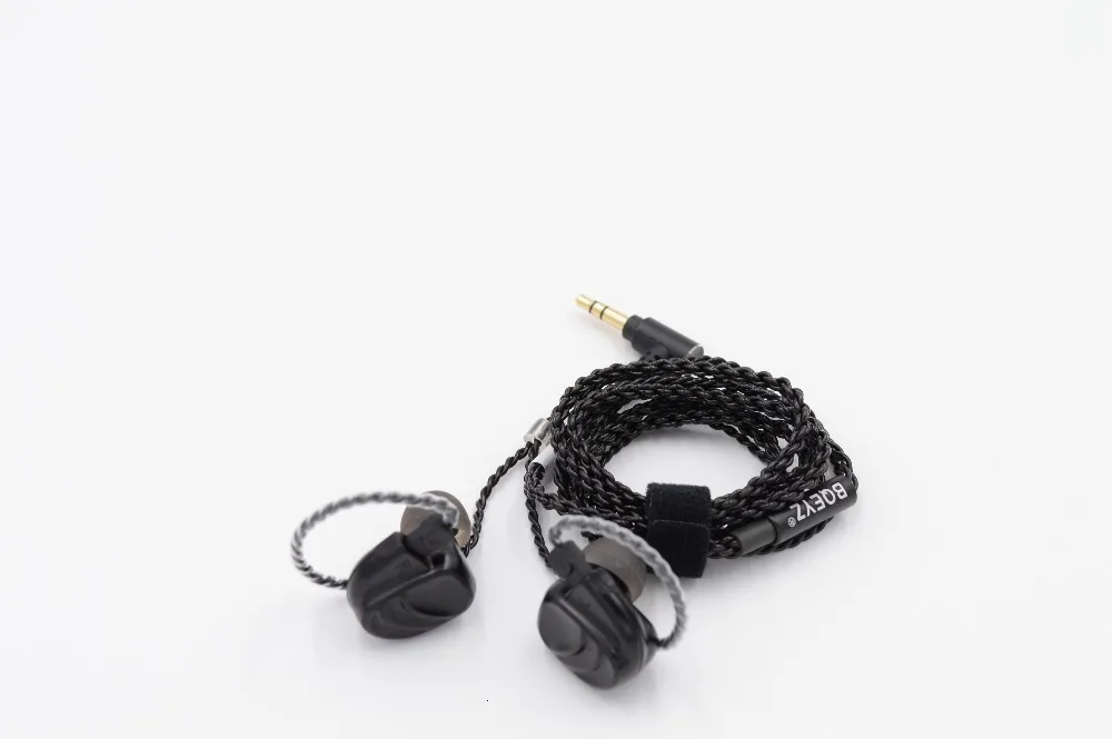 BQEYZ KC2 2BA+ 2DD гибридные наушники вкладыши HIFI бас DJ Monito спортивные наушники для бега наушники с микрофоном