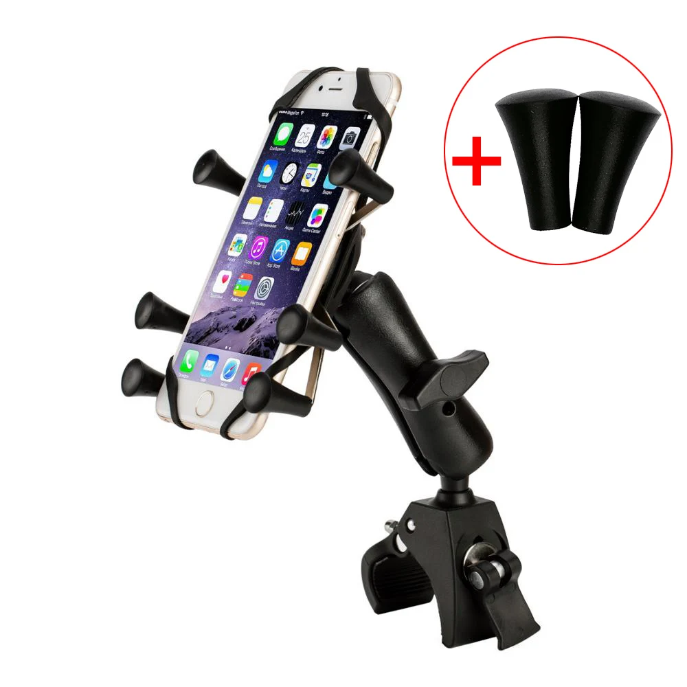 Scooter Phone Holder Universal Motorcycle Handlebar Mount Cell Phone
