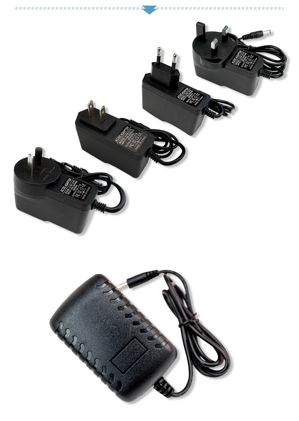 5pcs/lot AC 100V - 240V To DC 5V 12V 1A 2A 3A 5A 6A 8A 10A Lighting Transformers Power Supply Adapter Converter Charger