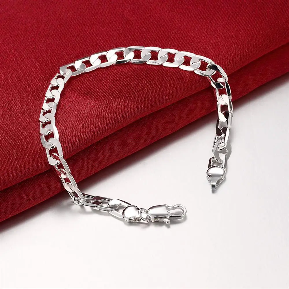 unisex 925 sterling silver jewellery set