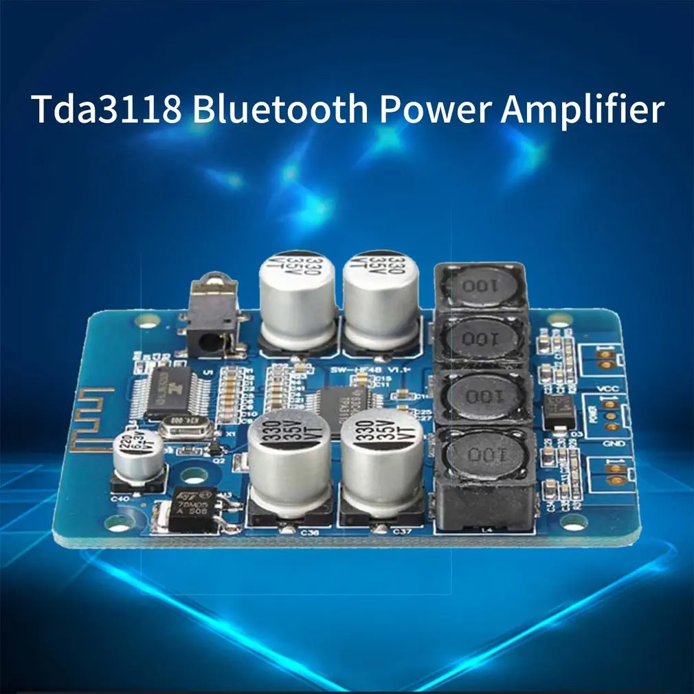 TPA3118 2x30 Вт 8-26 в DC стерео аудио Bluetooth цифровой усилитель мощности плата для DIY игрушки модель Amplificador усилители