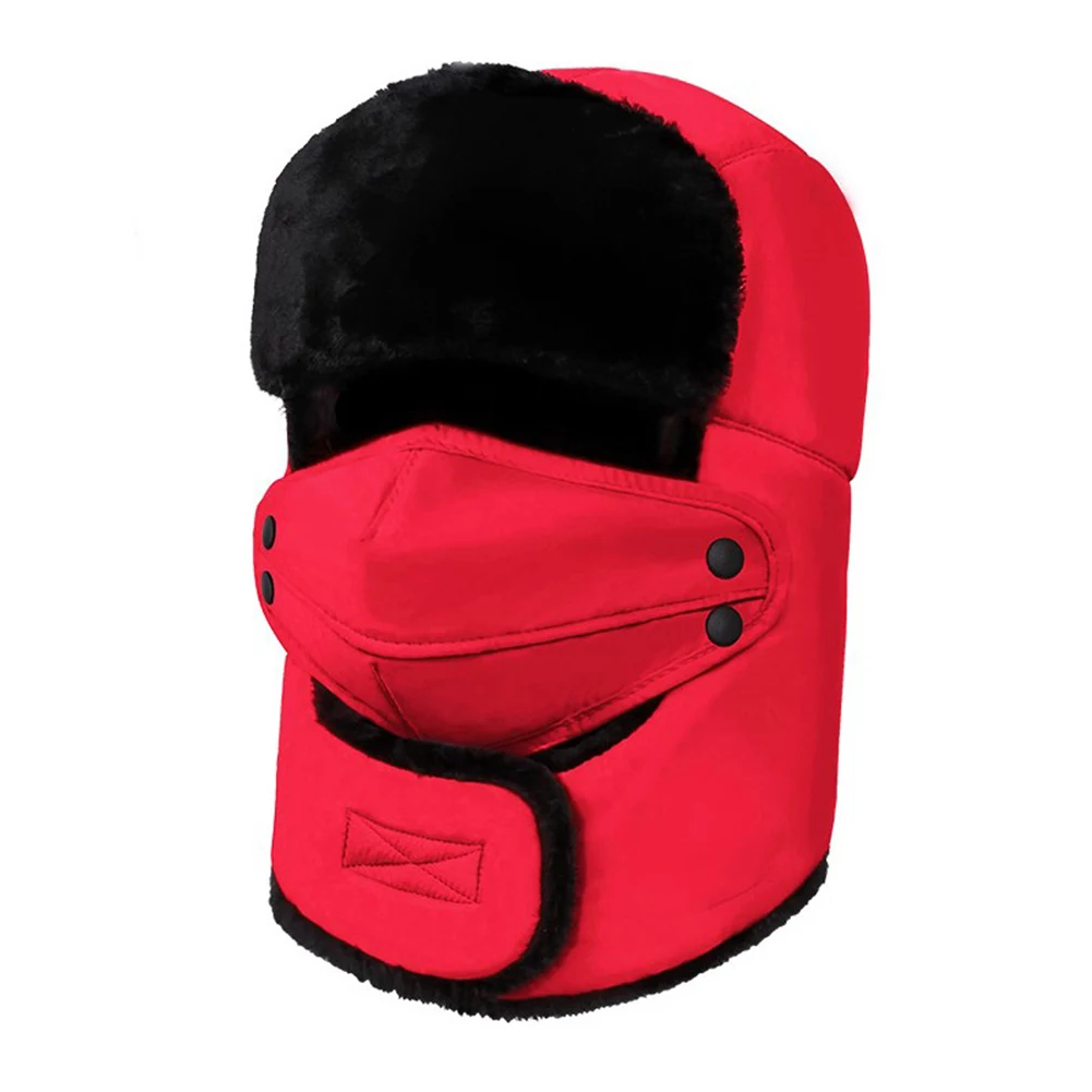 Лыжная шапка для холодной погоды, зимняя теплая шапка, ветровка, утолщенный шарф, мотоциклетная маска с капюшоном, ветрозащитная шапка для катания на лыжах