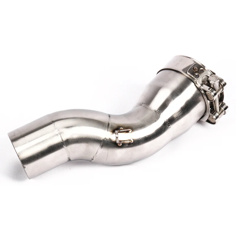 51/61mm for Honda 2017 2018 2019 Honda CBR1000RR Motorcycle Mid Exhaust Pipe Slip On 51mm Muffler Escape Reserve Catalyst - - Racext 23