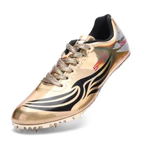 Женская и Мужская Спортивная обувь на шнуровке, беговая Обувь для бега с шипами, профессиональная спортивная обувь, кроссовки D0868