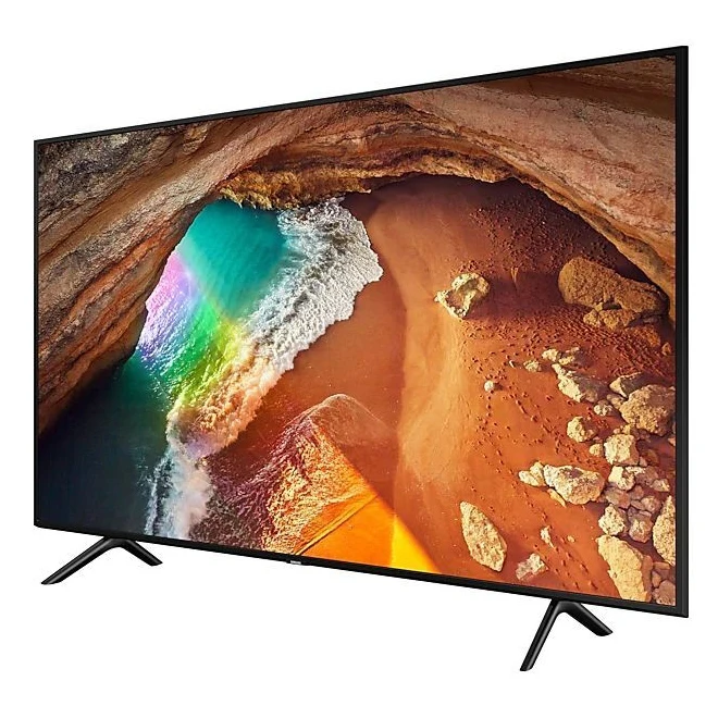 Телевизор QLED Samsung 55" QE55Q60RAUXRU Q черный/Ultra HD/1000Hz/DVB-T2/DVB-C/DVB-S2/USB/WiFi/Smart