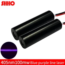 High quality 405nm 100mw blue violet line laser module laser sight pointer industrial grade Positioner marking customizable