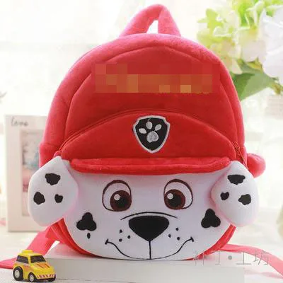 Original PAW Patrol Dogs Plush Backpack Toy  Bag Cartoon Kids Mini School Children's Action  Figures Gifts  Boy Girl  Baby  Bags