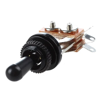 

New Black Tip 3 Way Toggle Switch Pickup Selector for Electric Guitar