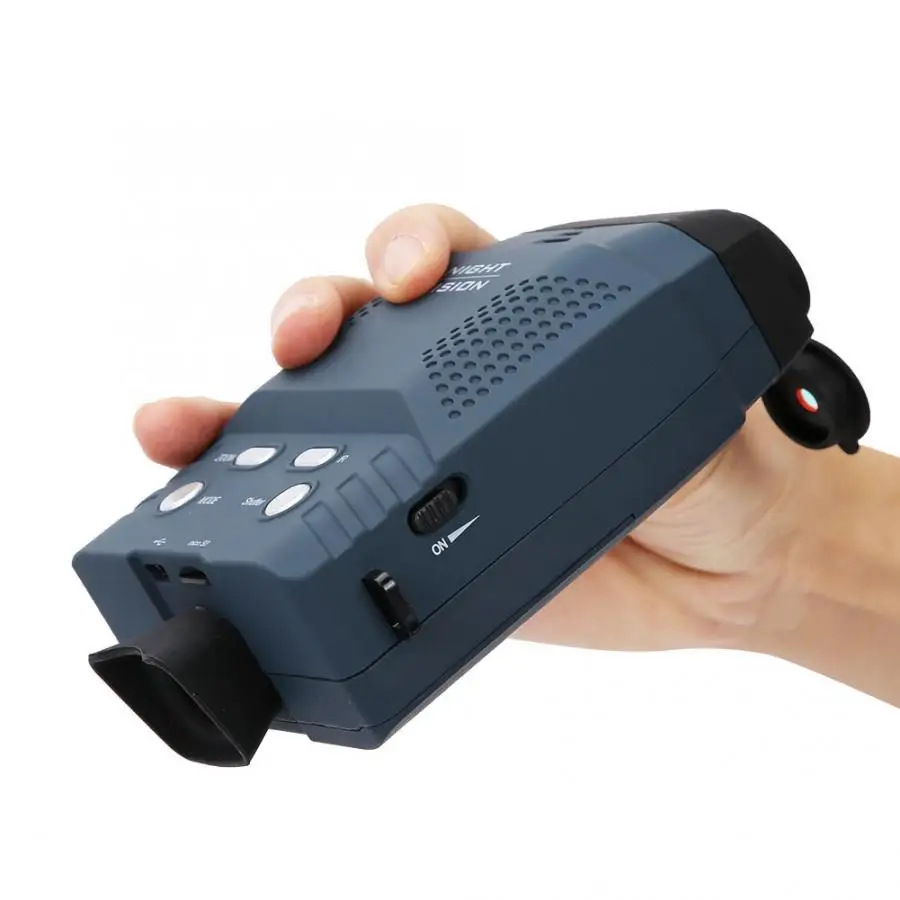 Профессиональный NV100 цифровой ночной ForForForVISION прибор прицел Монокуляр ИК телескоп видео для охоты аксессуары