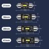 Bombillas LED Canbus superbrillantes CSP, sin Error, lámpara de techo, placa de matrícula, C5W, C10W, festón, 31mm, 36mm, 39mm, 41mm, 2 uds. ► Foto 2/6