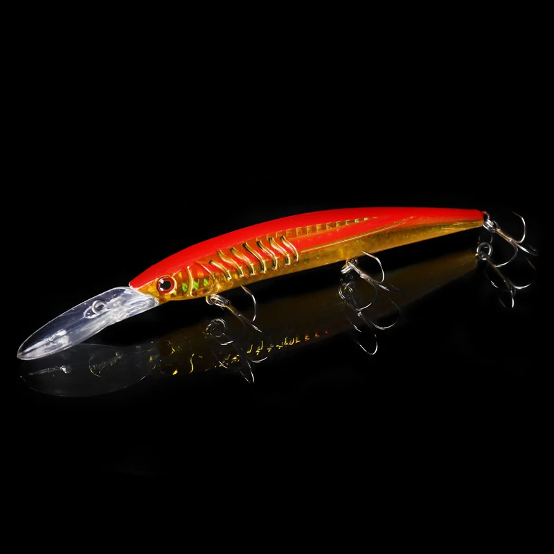 Minnow Swimbait рыболовная приманка Джеркбейт светящаяся Тонущая искусственная рыба