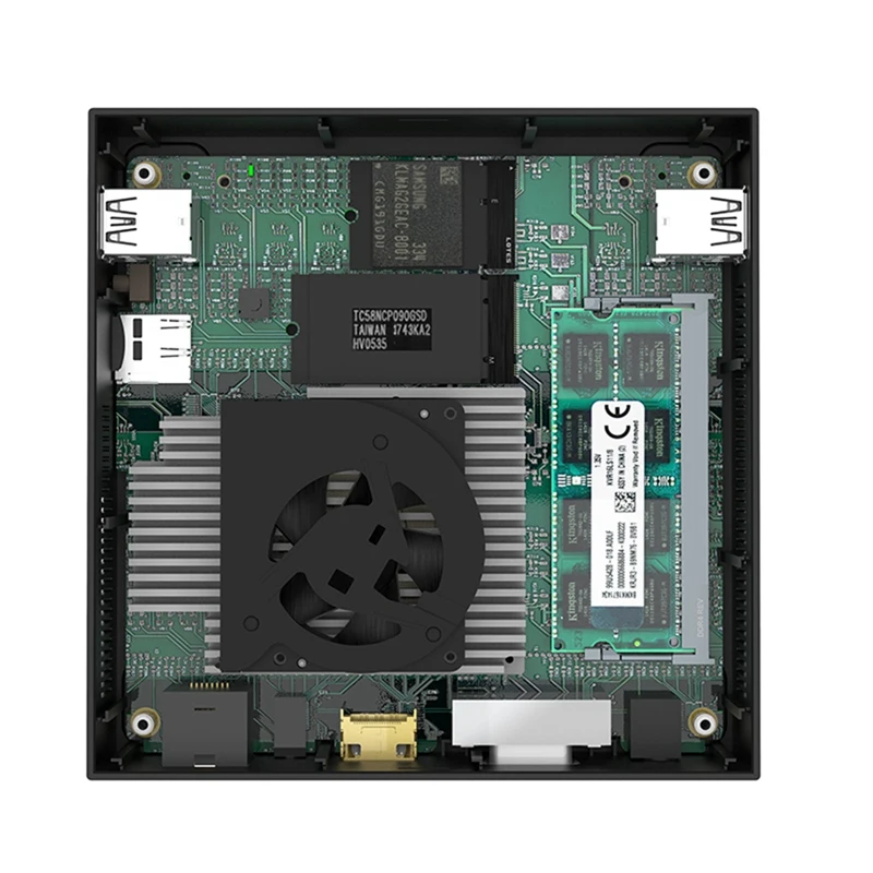 M5 Mbox Мини компьютер хост Мини J3455 DOR3L 4G ram 64GB SSD Intel двойной жесткий диск офис HDMI 4K Поддержка 5G WiFi Bluetooth 4