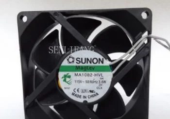 

Free shipping 80*80*25 AC115V MA1082-HVL 3.6W GN 2 wire maglev AC fan