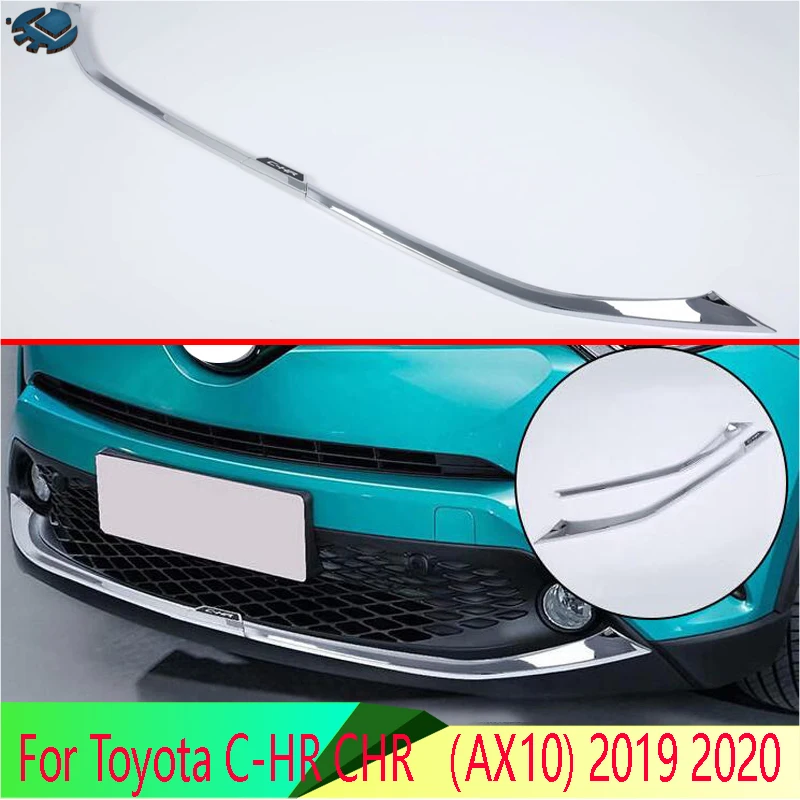 Для Toyota C HR CHR (AX10) 2019 2020 автомобильные аксессуары ABS Хромированная передняя